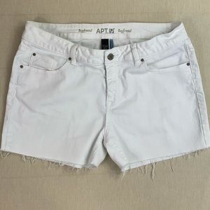 🌺 3/$20 Cutoff White Jean Shorts Women’s 12